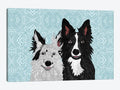 Canvas Prints - Border Collies Art R361