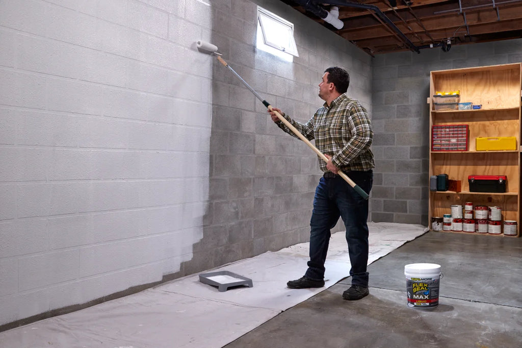 White Liquid Rubber Sealant Coating, 2.5 Gallon V790