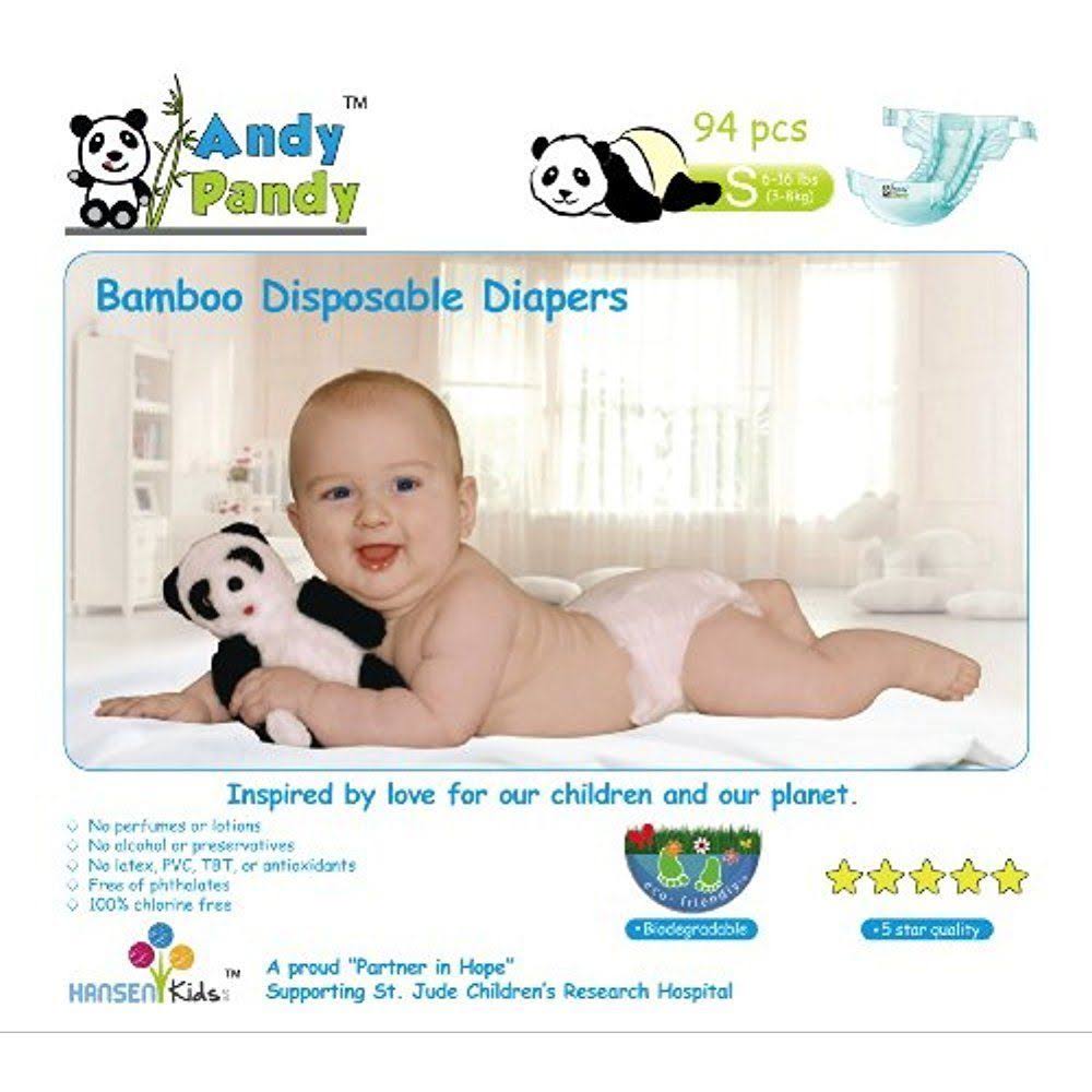 Bamboo Disposable Diapers, Small, 94 Count O59591