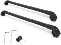 Roof Rack Cross Bars for Hyundai Tucson 2016-2021, Black Matte Aluminum, Pack of 2 J274