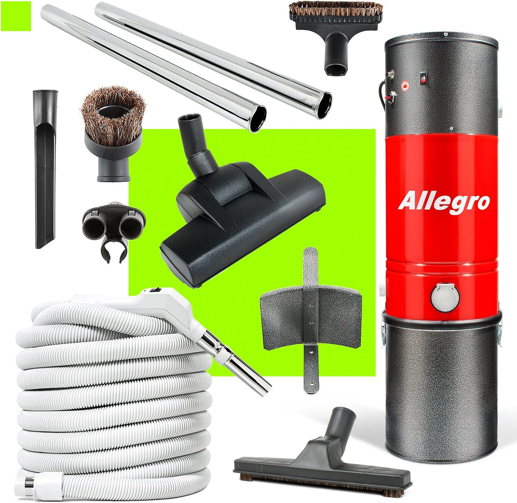 Central Vacuum Deluxe Air Package 30 ft. Hose B340512