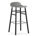 Black Grey Barstool Q61447