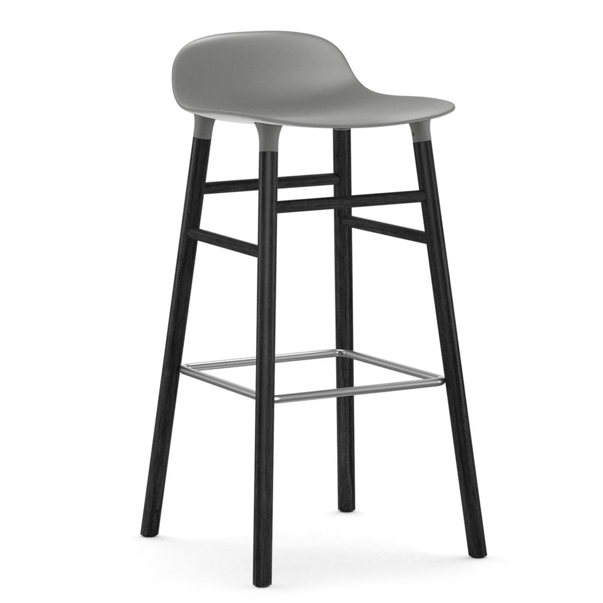 Black Grey Barstool Q61447