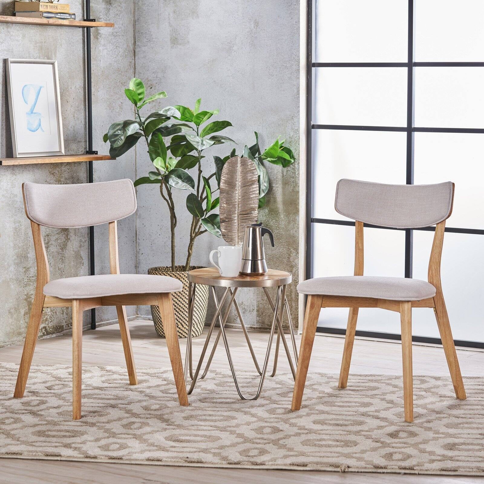 Fabric Dining Chairs - Set of 2 H225