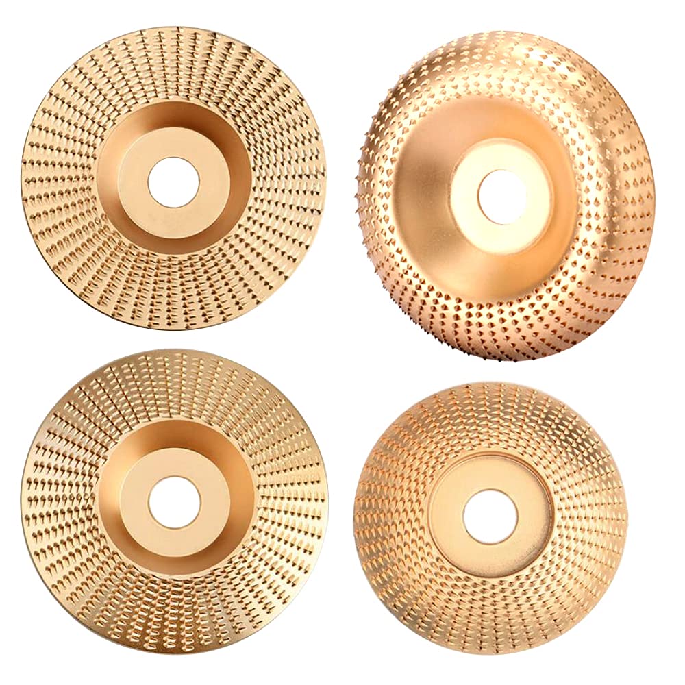 4pcs Tungsten Carbide Grinding Wheel Disc Set for Angle Grinder Q38712