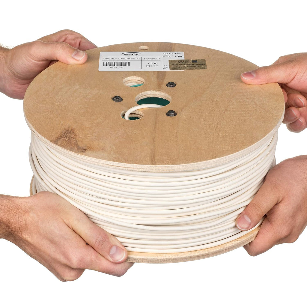 22 AWG 6/C Shielded Sound & Security Cable - 1000 Feet Q95681