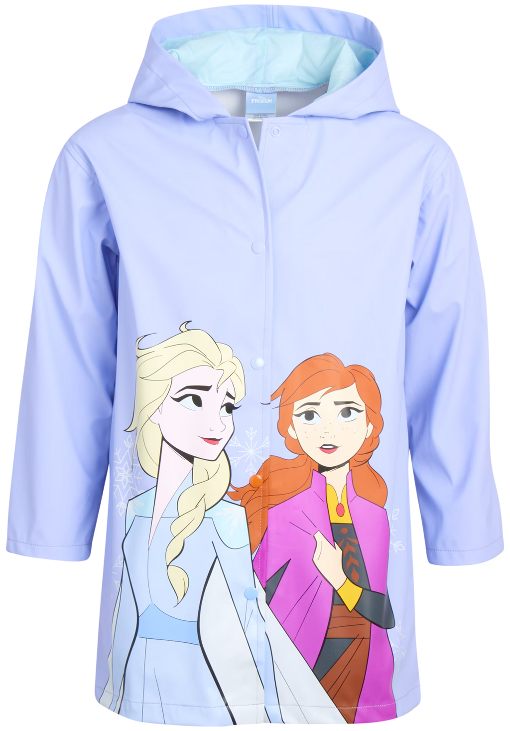 Girls' Rain Jacket Slicker Shell Raincoat X1607