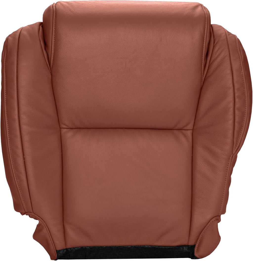 Graphite Gray Leather Driver Bottom Replacement Seat Cover P1909