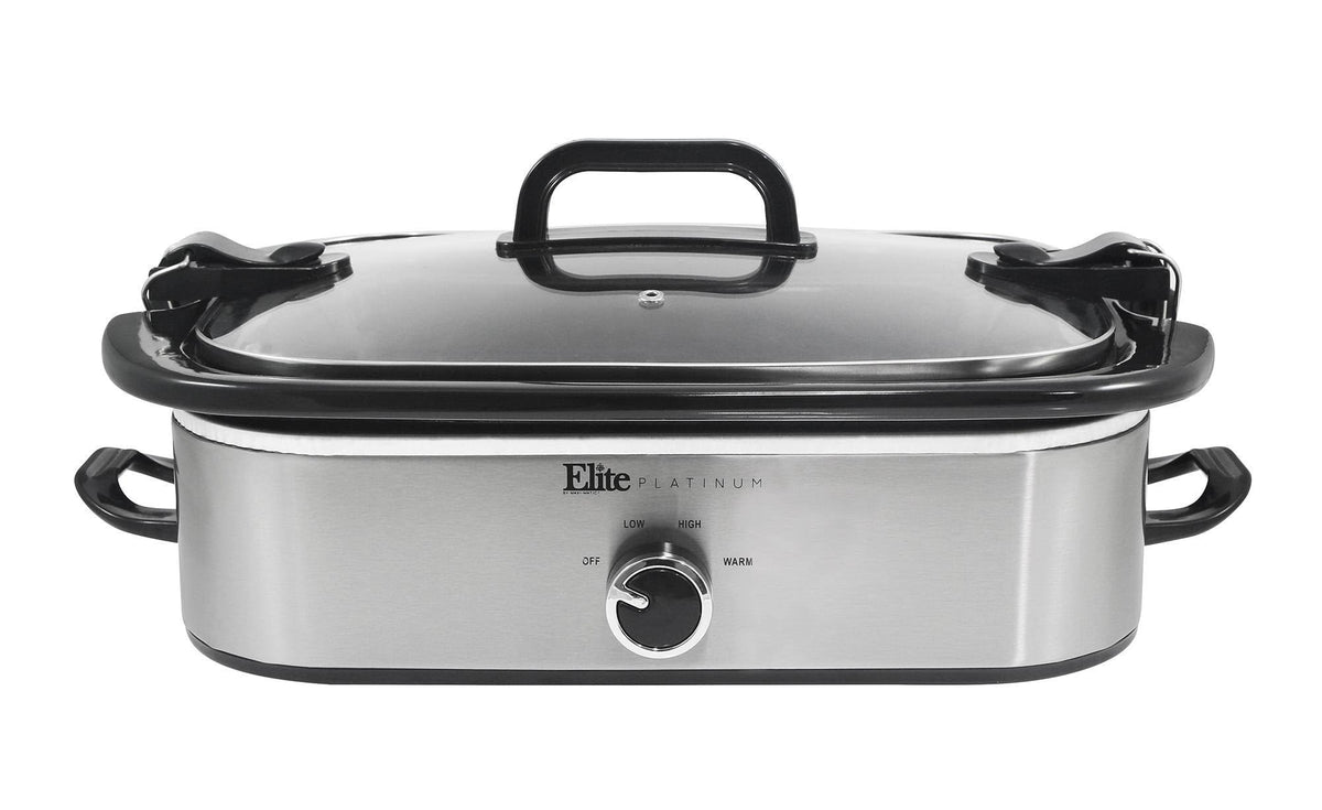 3.5Qt Casserole Slow Cooker with Locking Lid M8853