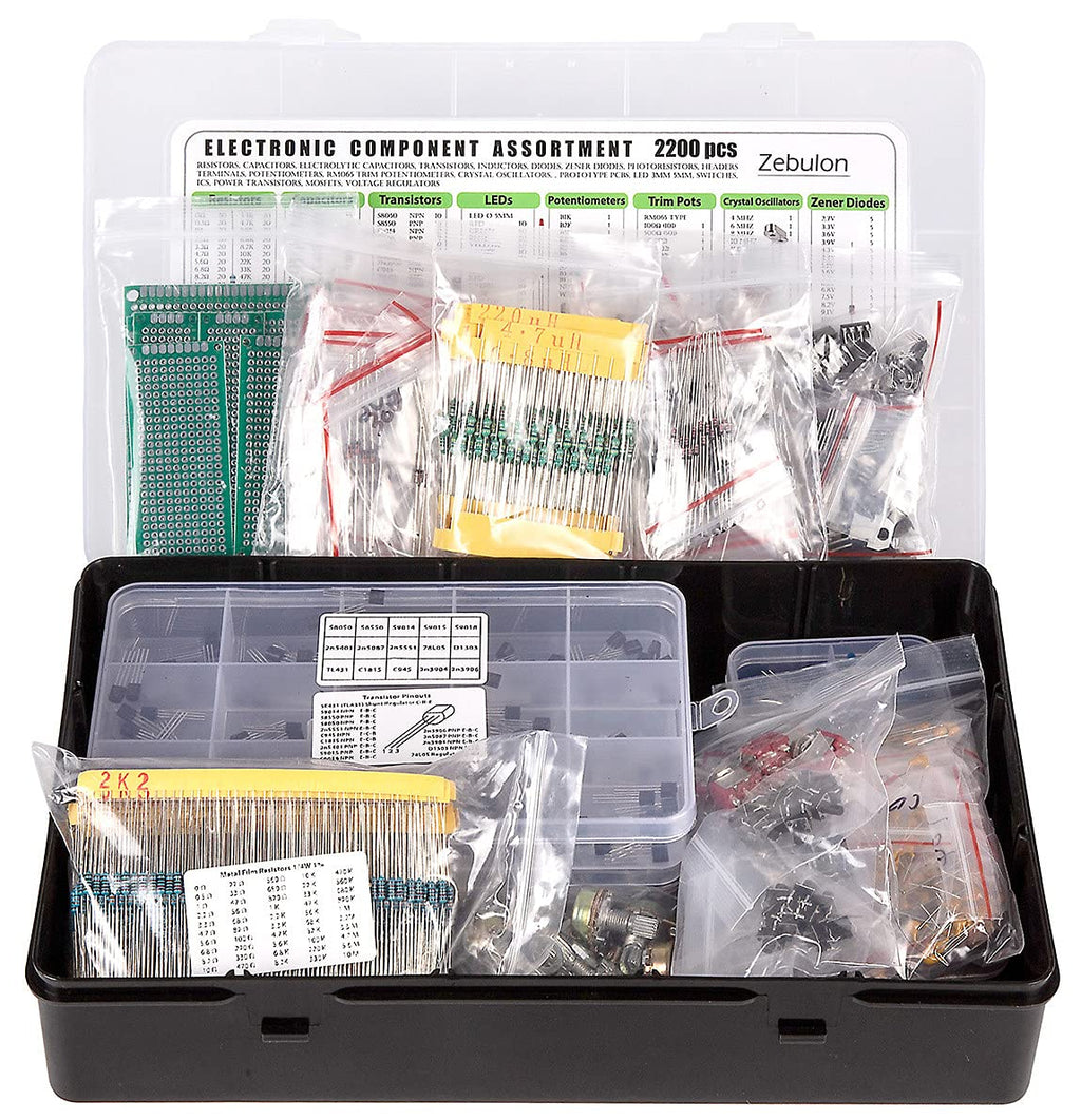 2200 pcs Electronic Component Assortment Kit X370546