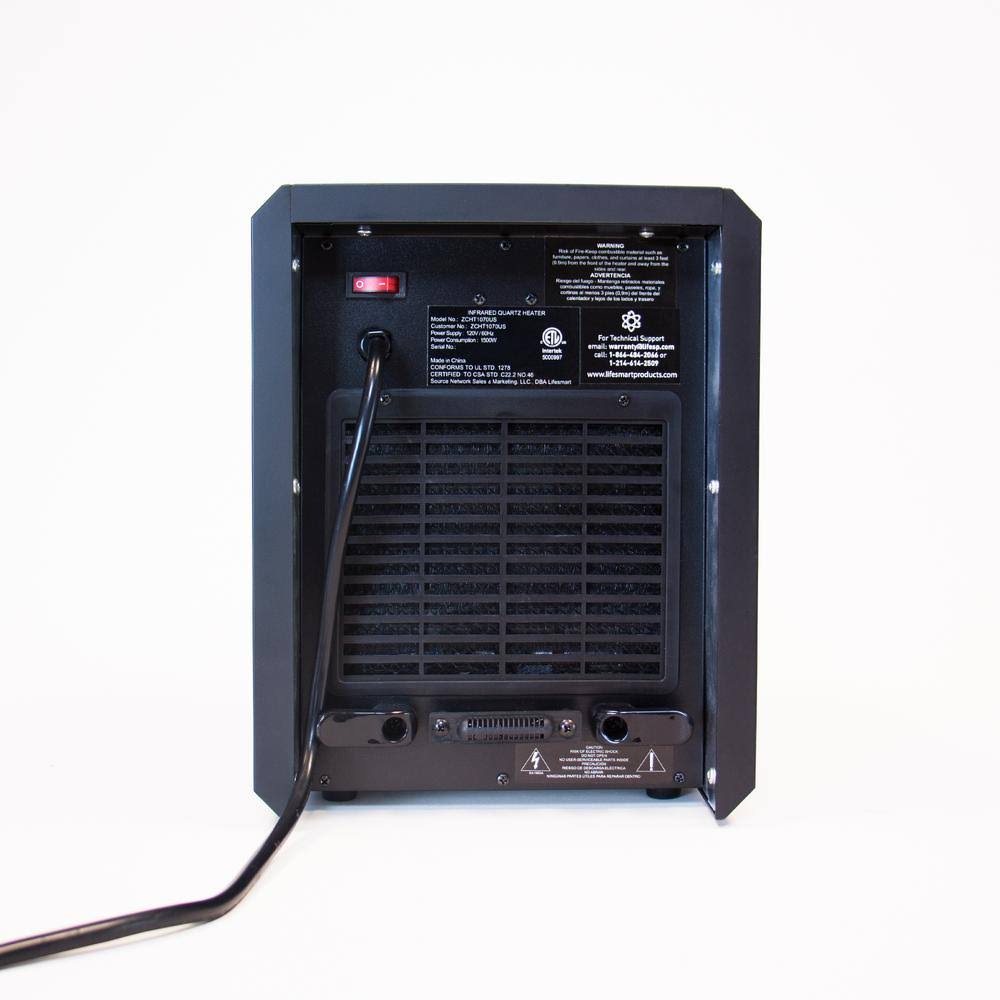 Medium Room 1,500-Watt 4-element Infrared Heater with Remote Z226