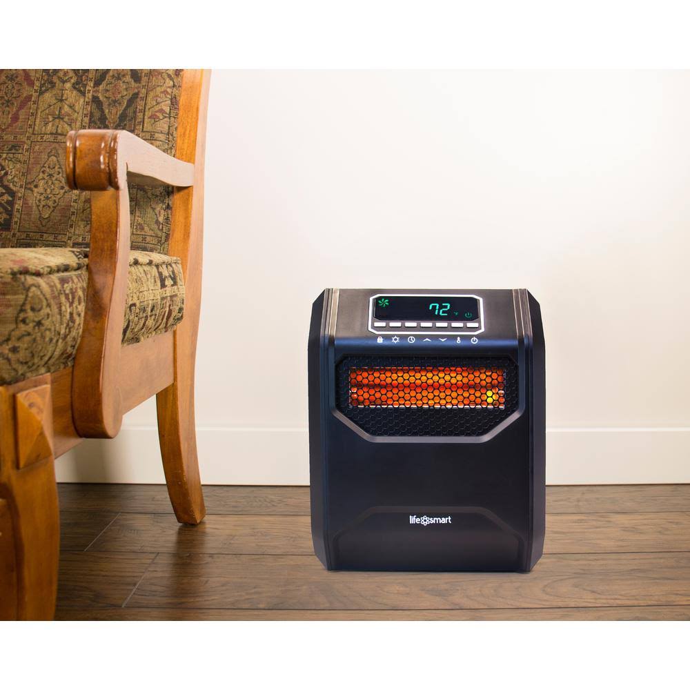 Medium Room 1,500-Watt 4-element Infrared Heater with Remote Z226