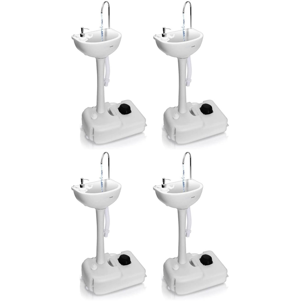 Portable Hand Wash Sink Stand Washing Stations (4 Pack) E9091