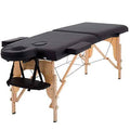 Black Portable Folding Massage Table with Carry Case Q5092