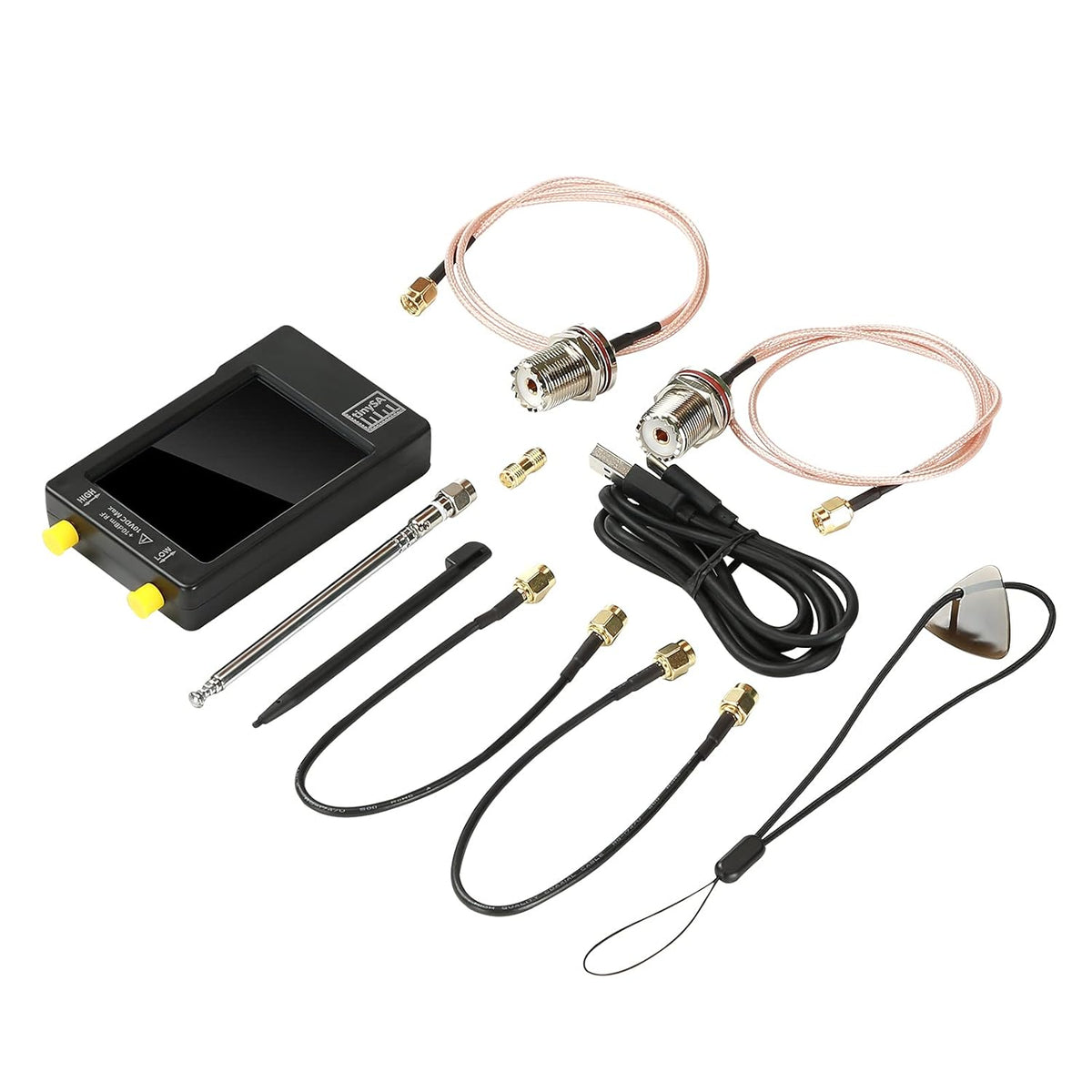 Portable Spectrum Analyzer 100kHz to 960MHz with Touchscreen C876