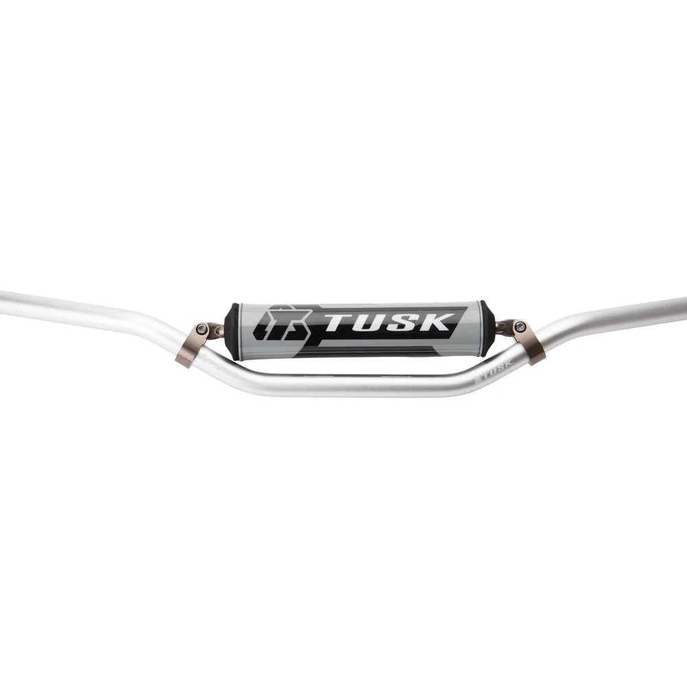 Aluminum 7/8" Handlebar YZ High Bend Silver Q532