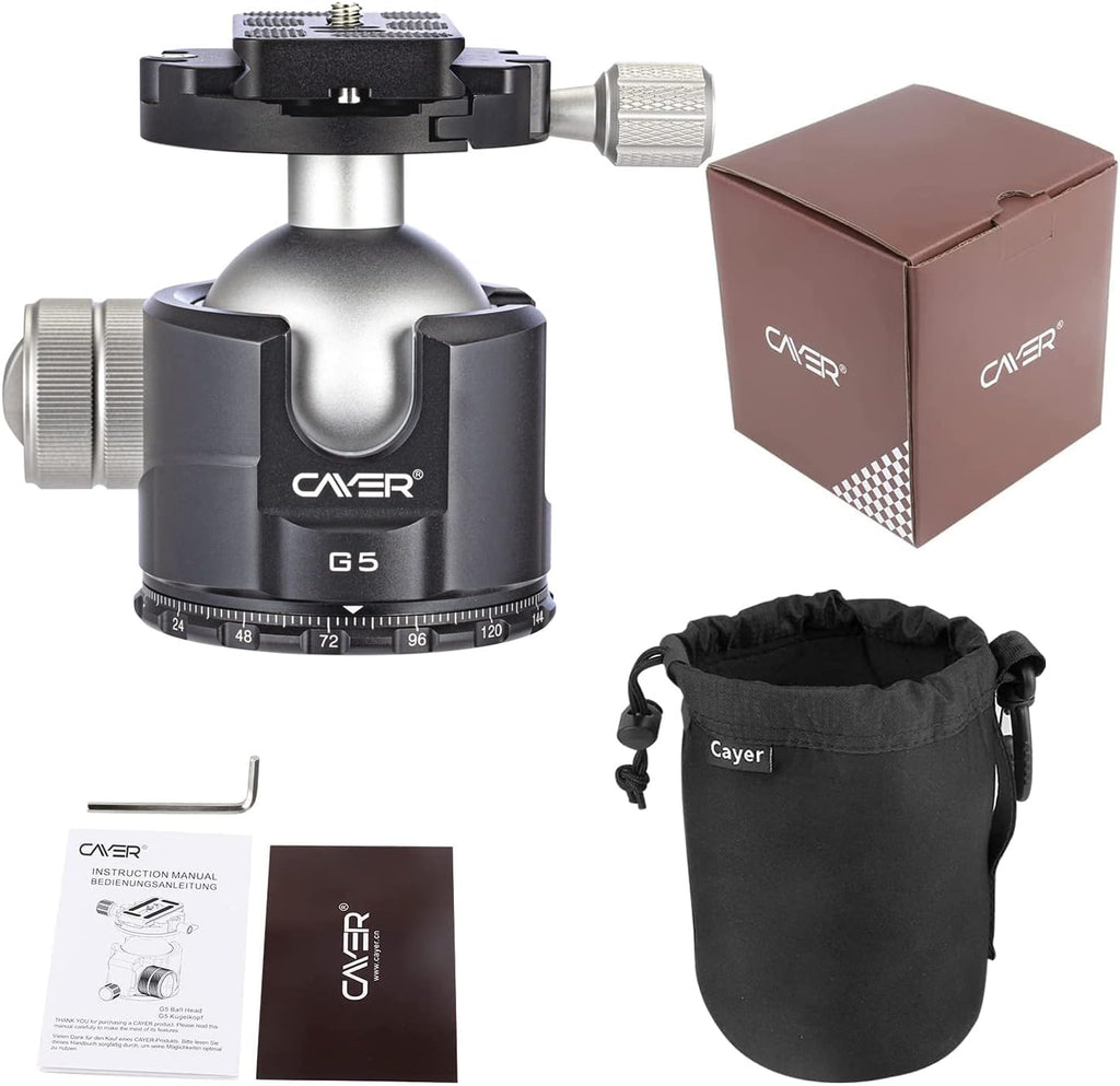 G5 Low Profile Ball Head Tripod Head Camera Mount P117984