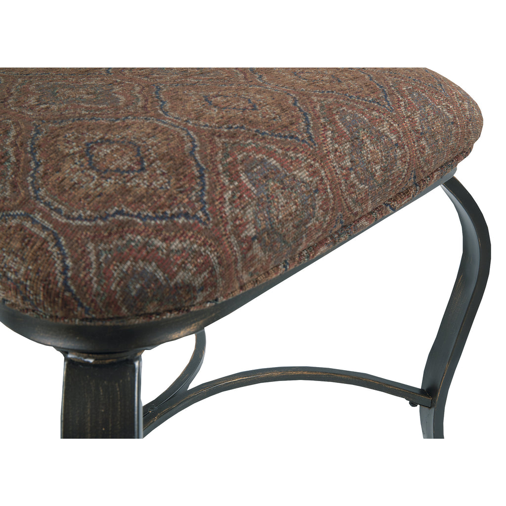 Brown Upholstered Side Chair, Set of 4 P57224