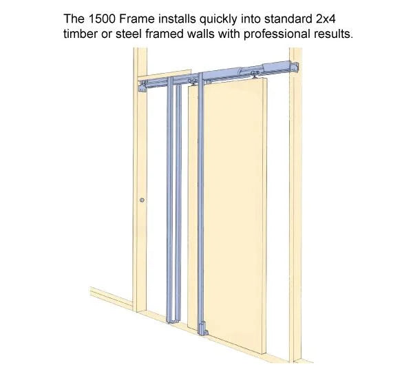 Frosted Glass Sliding French Double Pocket Doors 48 x 80 inches 3 Lites W672