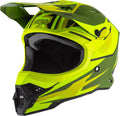 Motocross Helmet, green-yellow, Size S P751