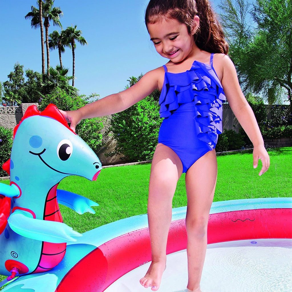 Inflatable Interactive Castle Play Pool U24620