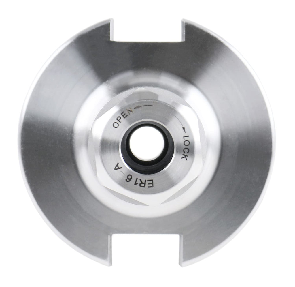 Cat40 V-Flange Collet Chuck for Er16 Collets, Draw Bar Thread 5/8-11'', 2.76'' Projection Length S990