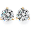 14K Gold Diamond Stud Earrings V11111