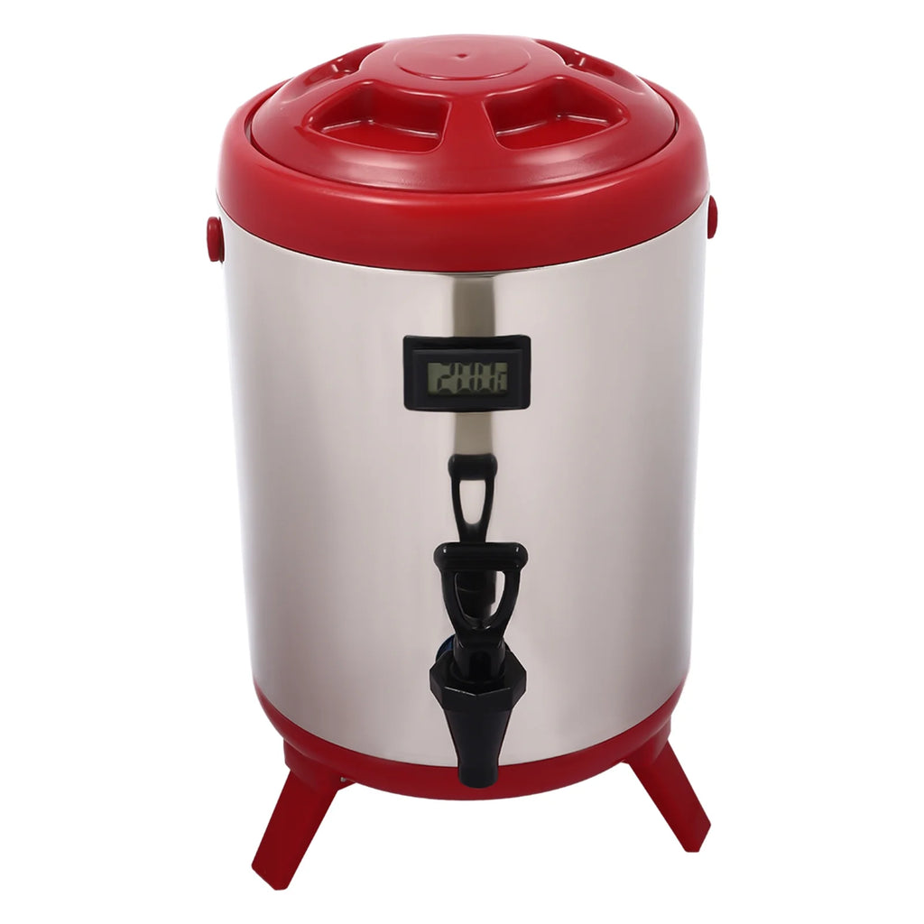 8L Stainless Steel Hot Beverage Dispenser with Thermometer R68980