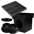 9x22 Catch Basin Kit with Black Grate O758338