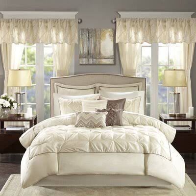 King Ivory 24 Piece Comforter Set M820968