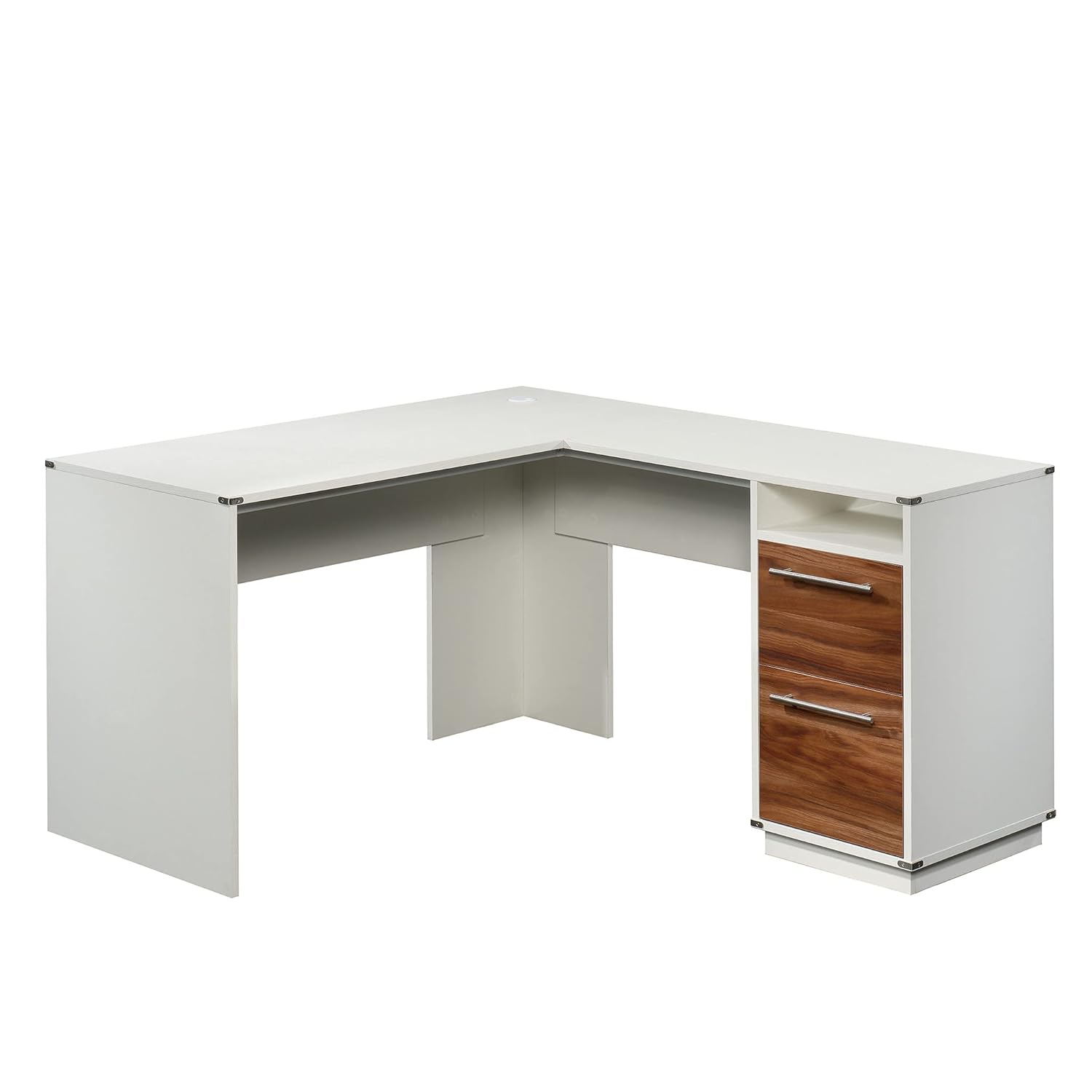 L-Desk, Pearl Oak Finish H11943