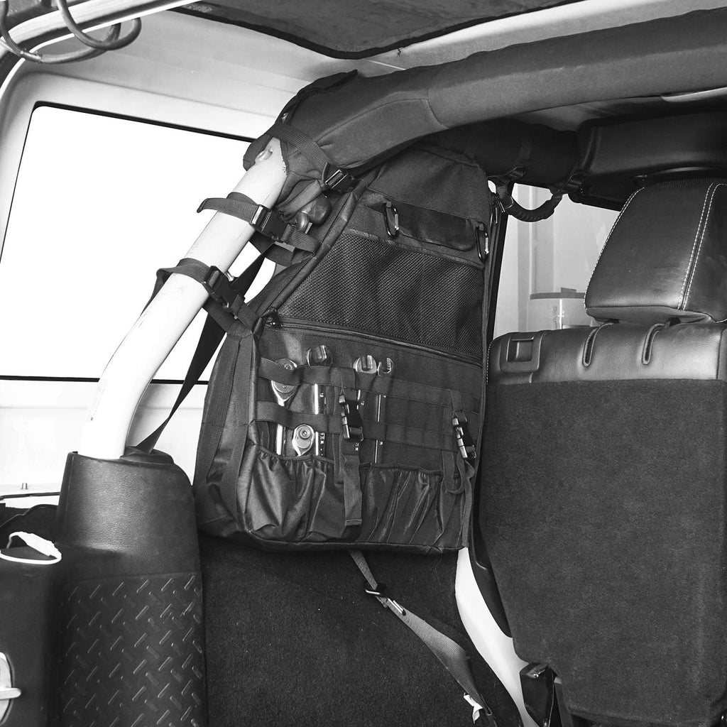 2X Roll Bar Storage Bag Cargo Cage Multi-Pockets Organizers Tool Storage M185123