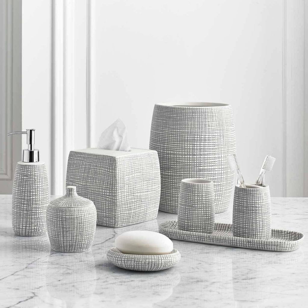 Raffia Wastebasket G147105