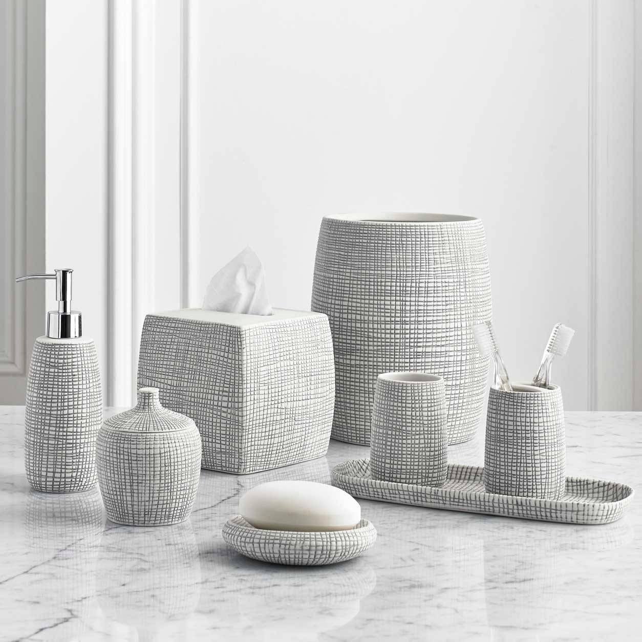 Raffia Wastebasket G147105