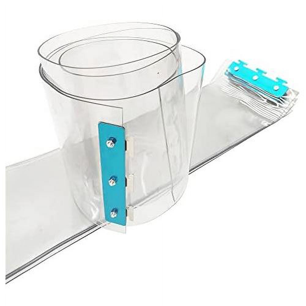 Walk In Cooler Door Curtain Kit 42 X 84 Inch Freezer Curtain M9600