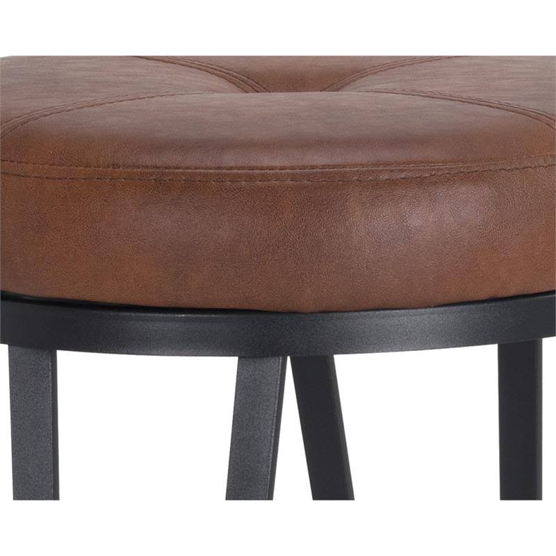 Black Swivel Barstool W36237