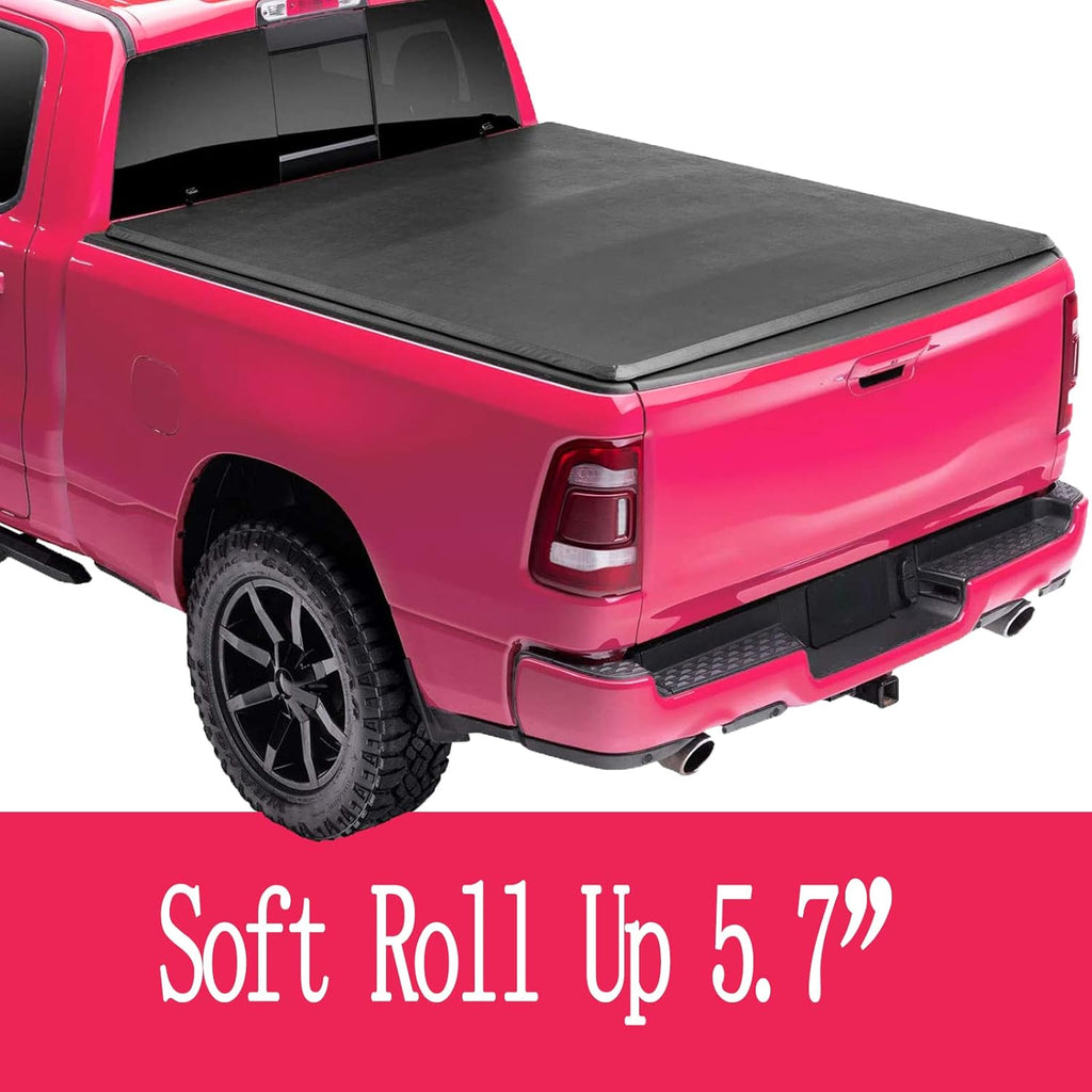 Soft Roll Up Truck Bed Tonneau Cover S324160