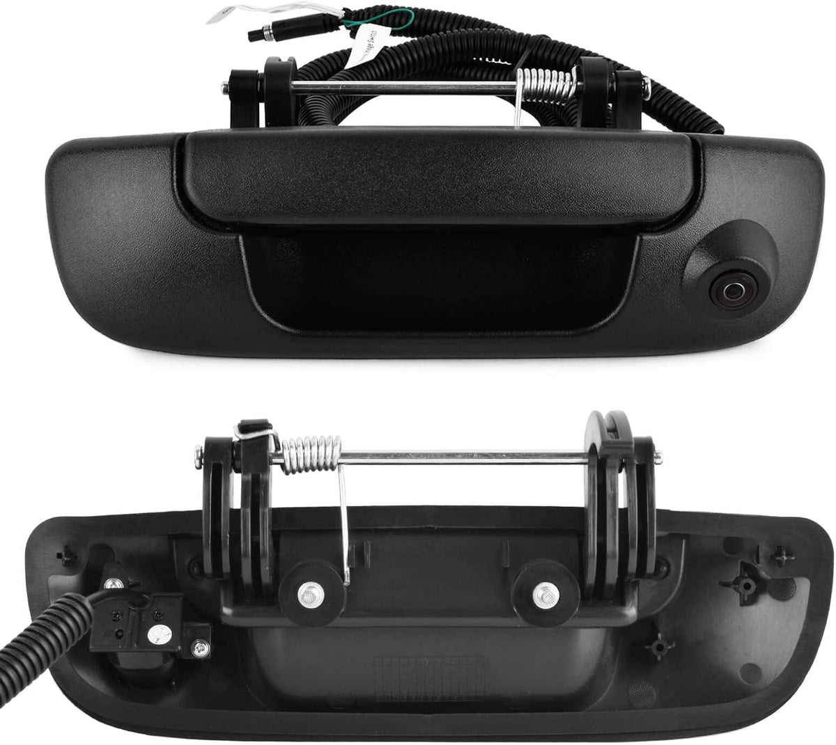 Rear View Backup Camera Compatible with Dodge Ram 2002-2008, Tailgate Handle Replacement Camera, Pack of 2 Q953531