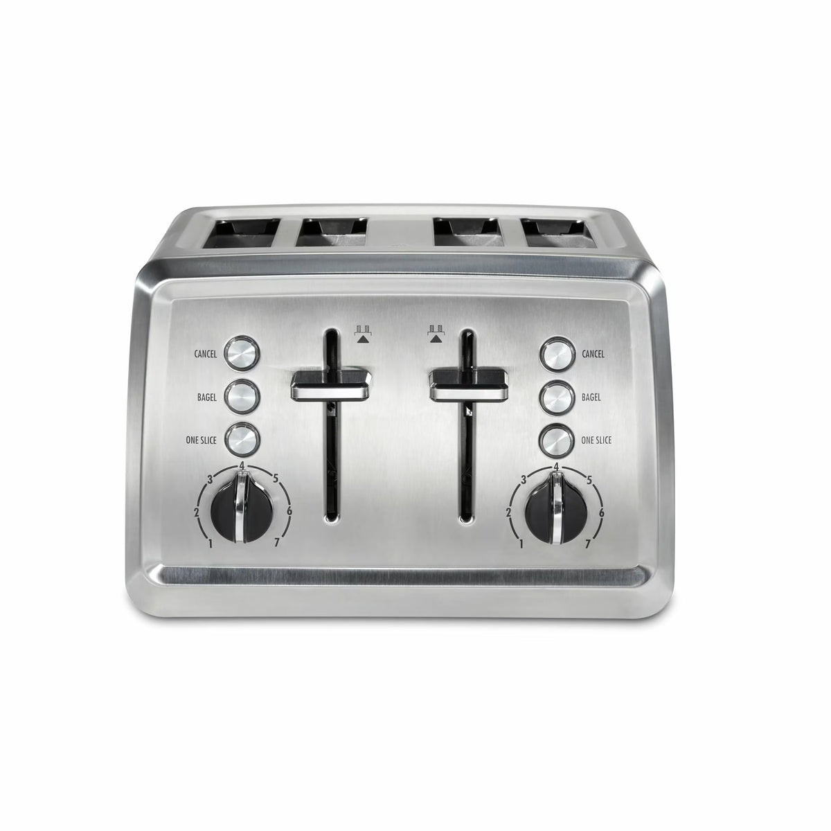 4 Slice Stainless Steel Toaster with Extra-Wide Slots D764