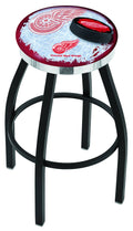 Black Wrinkle Swivel Bar Stool N7888