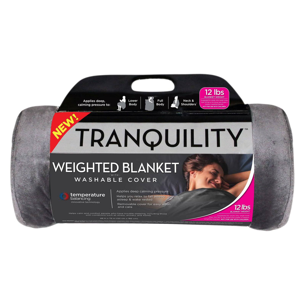 18 lbs Weighted Blanket with Washable Cover P87404