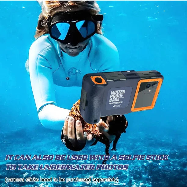 Waterproof Protective Case for Phones Up to 6.9 Inch M568