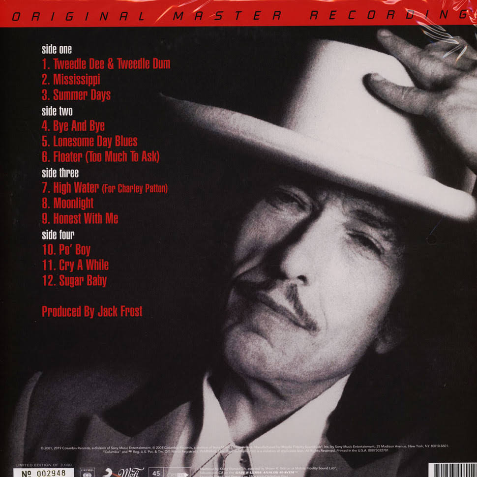Bob Dylan - Love u0026 Theft J286099