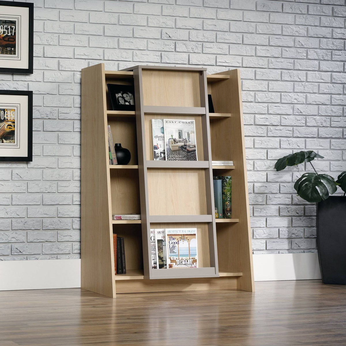 Urban Ash Office Display Bookcase H827