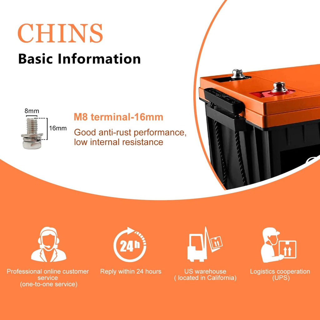 LiFePO4 Battery 24V 100Ah Lithium Battery with 100A BMS K954