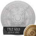 Vincent Ceiling Medallion (pale Gold) I482