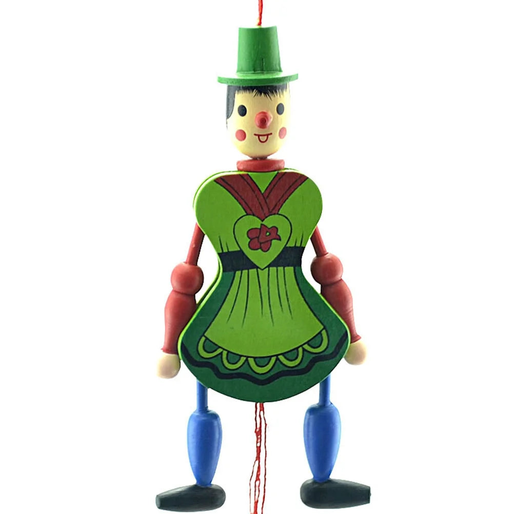 Wood Marionette Puppet Doll with Strings L7264