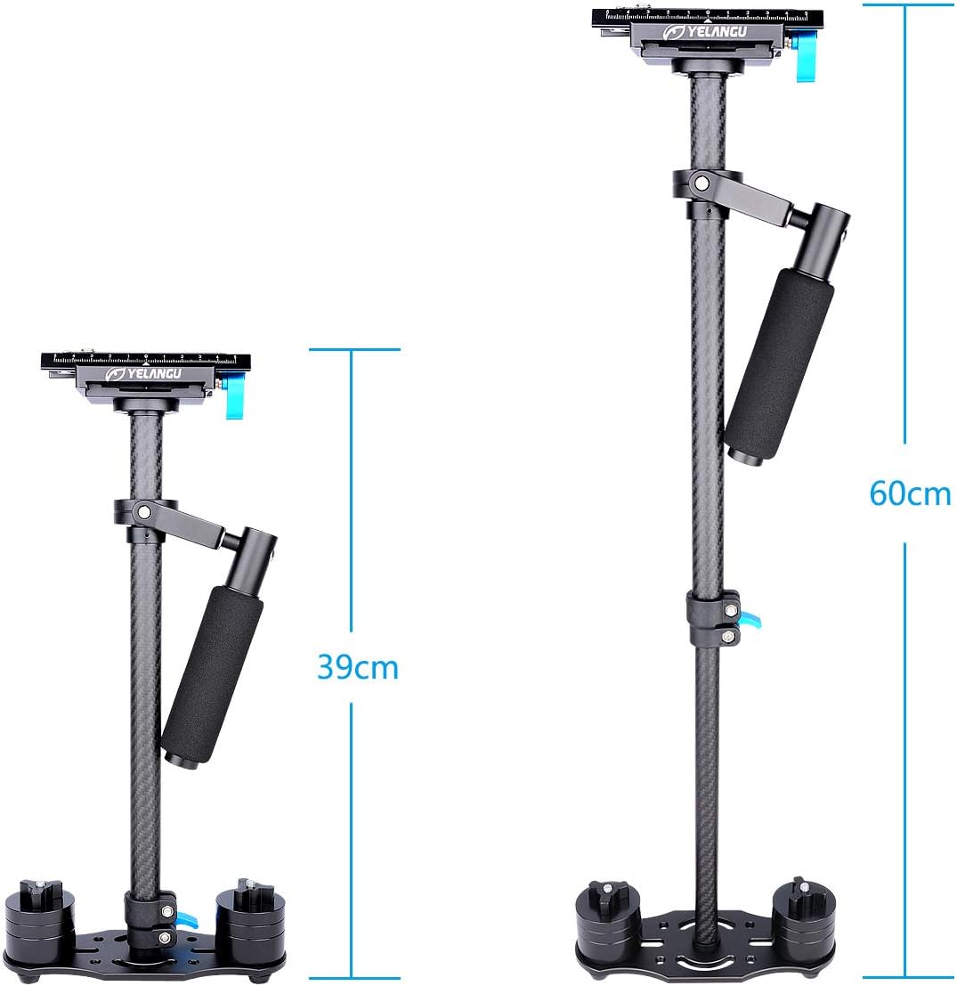 Black Carbon Fiber Handheld Camera Stabilizer U63917