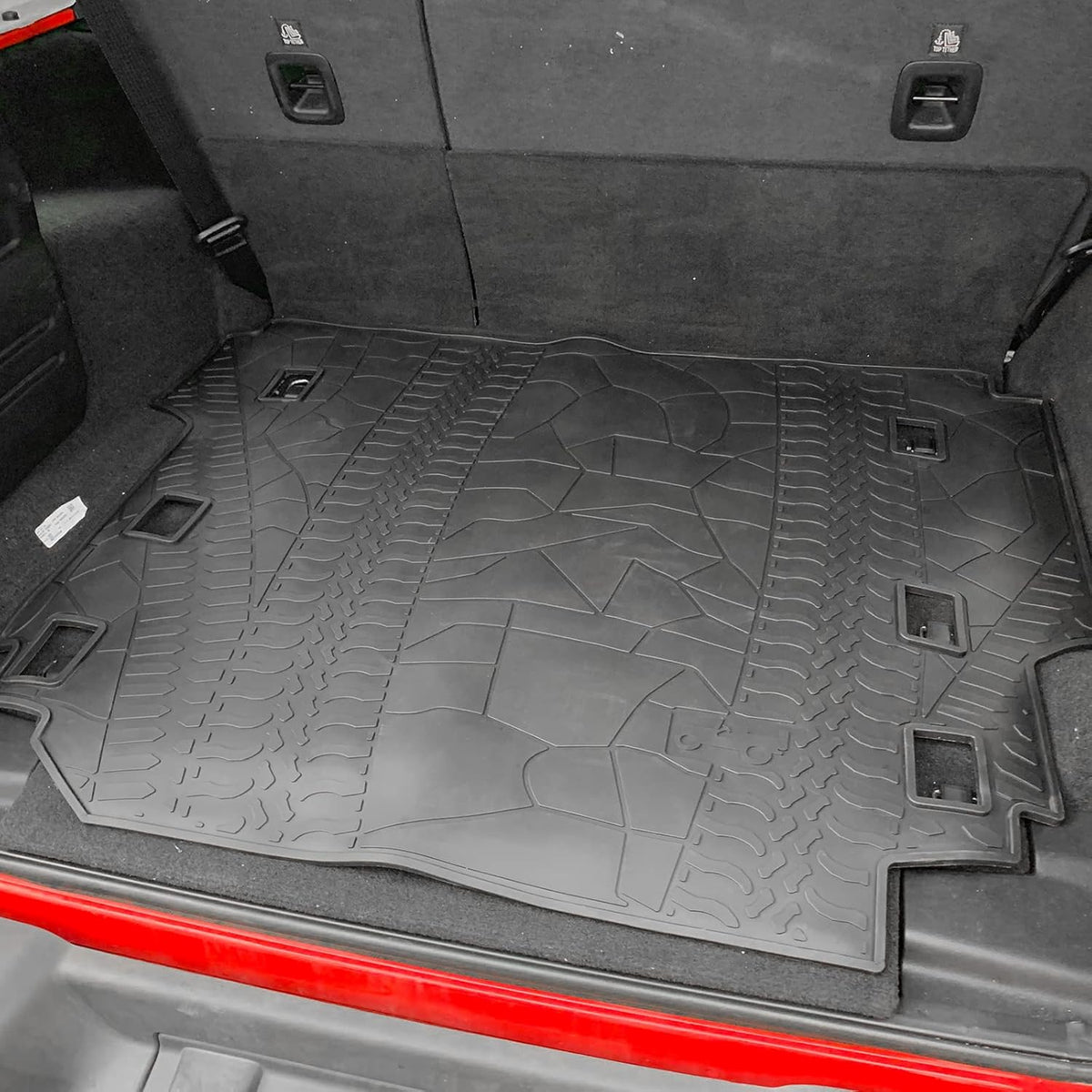 Black All-Weather Trunk Cargo Mat A984788